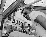 Emil in his Republic Seabee